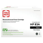 TRU RED CF283A HP 83A Remanufactured Toner Cartridge - Standard Yield -  Black-Yields up to 1500 pages per standard cartridge