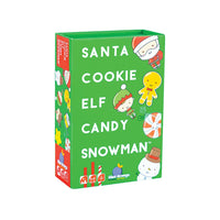 Blue Orange Santa Cookie Elf Candy Snowman-Family Game