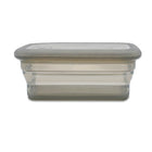 Minimal Silicone Food Storage Container - Grey - 860ml - Set of 2-Heat and freeze resistant