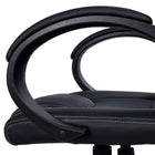 TygerClaw Executive High Back Gaming Style Chair, Black-Height adjustment by gas lift,100mm gaslift