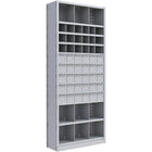 Metalware RK918 Boltless Shelving Unit, 12-Shelves, 36" x 18" x 88", Light Grey-Adjustable shelving system that provides high strength, yet economical storage capacity for your needs
