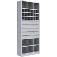 Metalware RK918 Boltless Shelving Unit, 12-Shelves, 36" x 18" x 88", Light Grey-Adjustable shelving system that provides high strength, yet economical storage capacity for your needs