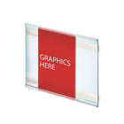 Azar Displays Adhesive-Back Nameplate, 11" x 7", 10 Pack (199626)-Made from Styrolux/PVC