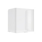 Safco 3-Sided Protective Shield - 23"W x 16"D x 23.5"H - Clear-Helps reduce exposure to droplets and moisture produced by sneezing, coughing and talking