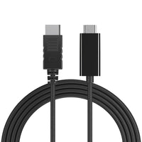 NXT Technologies 6' 4K Ultra HD HDMI to DisplayPort Cable - Black-Audio/video DisplayPort to HDMI cable