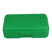 Romanoff Products Pencil Box, Green, 12/Set (ROM60205)-Perfect for pens, markers, notions, embellishments, etc.