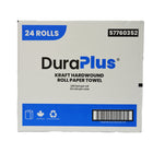 DuraPlus - Essuie-tout - Kraft - 205' - Paquet de 24-Le produit a des dimensions de 205 pieds L