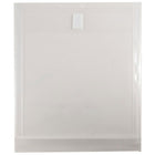 JAM Paper Open-End Plastic Envelopes, Letter, Clear, 12 Pack-Letter Open End Envelopes
