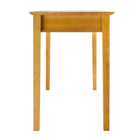 Winsome Studio Computer Desk, Honey-Assembly required