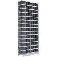 Metalware RK908 Boltless Shelving Unit, 15-Shelves, 36" x 12" x 88", Light Grey-Adjustable shelving system that provides high strength, yet economical storage capacity for your needs