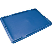 Quantum Storage Systems Cover For Stack & Nest Tote - Blue - 3 Pack-For series - SNT225, SNT230