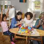 Hasbro Mouse Trap Board Game-Includes gameboard, 4 mouse pawns, marble, 24 Mouse Trap contraption parts, rubber band, 24 cardboard cheese wedges, die, and instructions