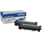 Brother TN760 Toner Cartridges - High Yield - Black - 2 Pack-Produces professional, rich, vivid black and white output