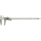 Aurora Tools Electronic Digital Calipers, Stainless Steel, 6"-Large LCD display provides easy-to-read numbers