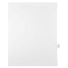 Mark Maker Legal Exhibit Index Tab White Single Tabs, 1/15th Cut, Letter Size, No Holes, Number 161, 25 Pack-White Single Tabs, 1/15th Cut