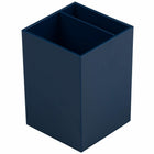 JAM Paper Desk Trio Stapler, Tape Dispenser & Pen Holder Pack - Navy Blue-Stapler Size: 6 x 2.5 x 1.125 inches | Tape Dispenser Size: 4.5 x 2.5 x 1.75 inches | Pen Holder Size: 2.75 x 2.75 x 3.875 inches