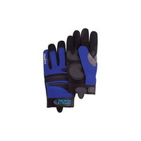 Zenith Safety Zm200 Mechanic Gloves, Synthetic Palm, Size 2X-Large - 6 Pack-Hook and loop cuff permits an adjustable fit