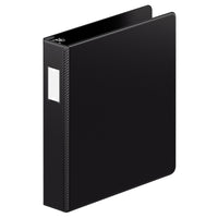 Wilson Jones ENVI Heavy Duty P800 1.5" 3-Ring D-Ring Binder - Black-Features Tough Hinge, our toughest hinge ever, for enhanced strength and durability