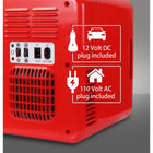 Coca-Cola Peace 1971 Series Mini Fridge 6 Can Cooler/Warmer-Silent nighttime mode with no fan noise