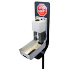 Spike Marks Touch Free Dispenser Floor Stand Kit for Foam/Spray - 1200ml (DISP-101)-Touch Free system