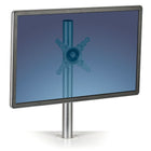 Fellowes Lotus Sit Stand Single Monitor Arm Kit (8042801)-Adjustable height from 16" to 25" with a 12.5" reach