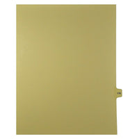 Mark Maker Legal Exhibit Index Tab Buff Single Tabs, 1/15th Cut, Letter Size, No Holes, Number 176, 25 Pack-Buff Single Tabs, 1/15th Cut