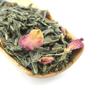 Tao Tea Leaf Cherry Rose Green Tea Tin - Loose Leaf - 42g-Cherry Rose Green tea is a sensual blend of Japanese Sencha, rose petals combined with the flavour of cherries